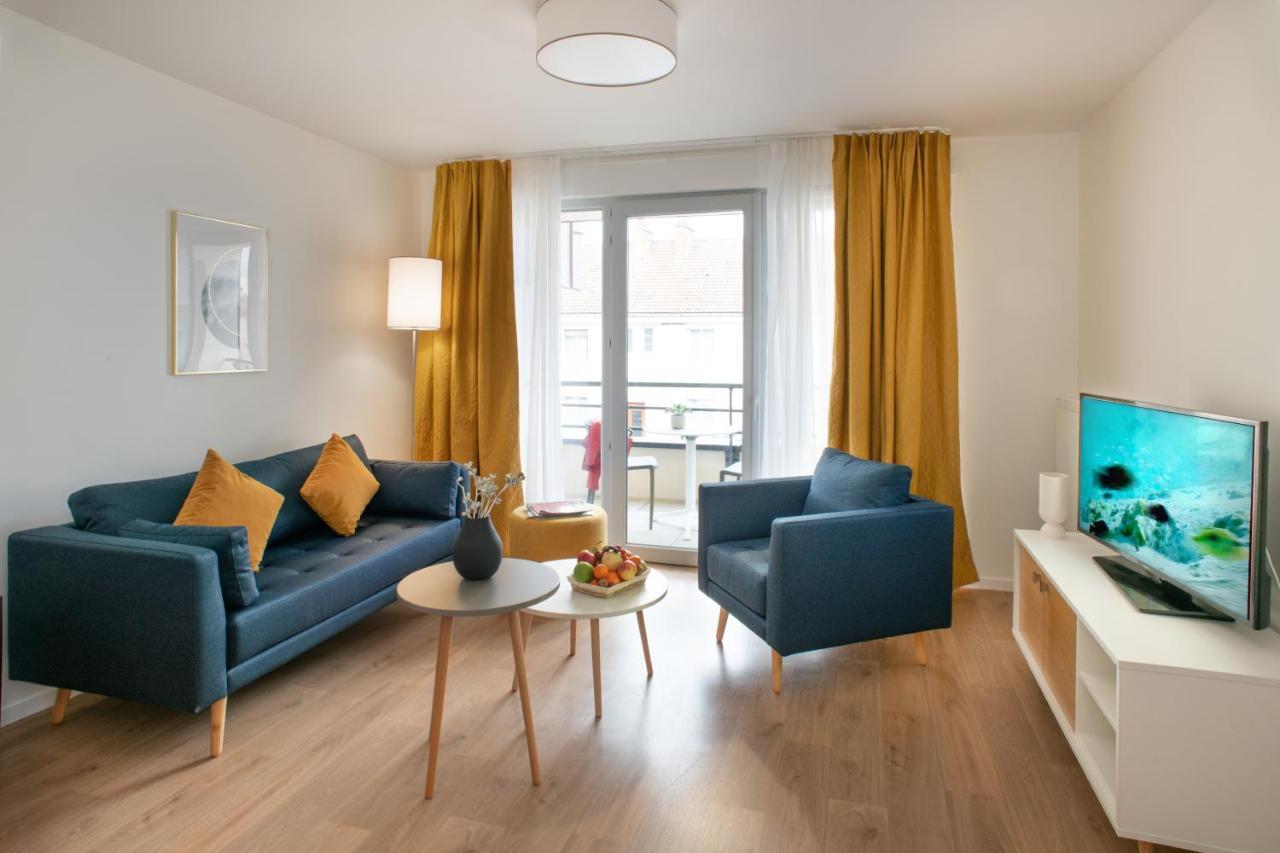 Aparthotel Domitys Les Mosaiques Rouen Esterno foto