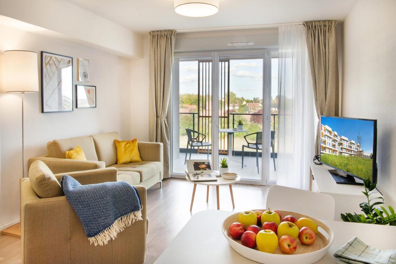 Aparthotel Domitys Les Mosaiques Rouen Esterno foto